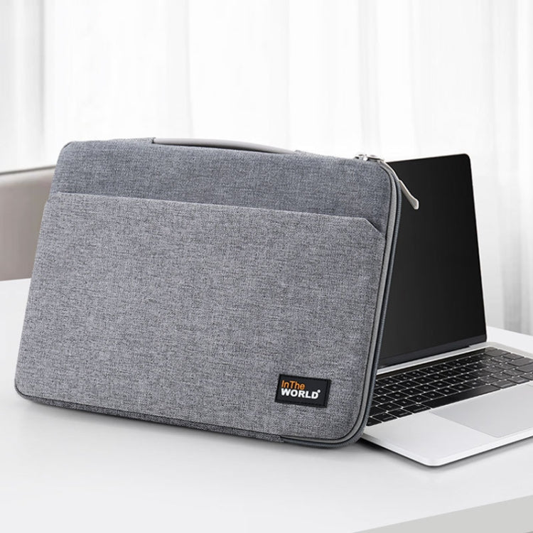 JRC Waterproof Laptop Tote Storage Bag, Size: 15.6 inches(Light Grey) Eurekaonline