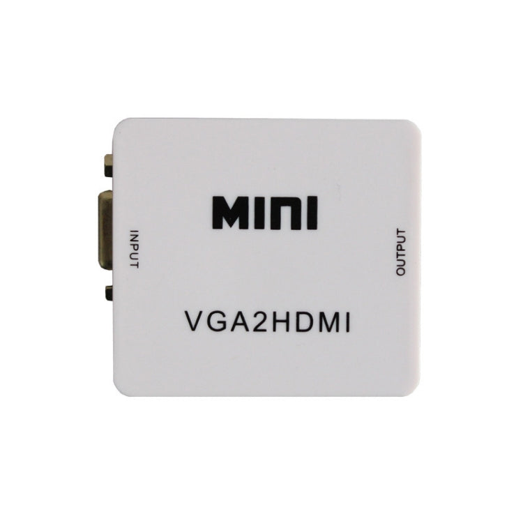 JSM Mini Size HD 1080P VGA to HDMI Scaler Box Audio Video Digital Converter Adapter Eurekaonline