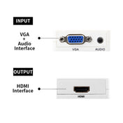 JSM Mini Size HD 1080P VGA to HDMI Scaler Box Audio Video Digital Converter Adapter Eurekaonline