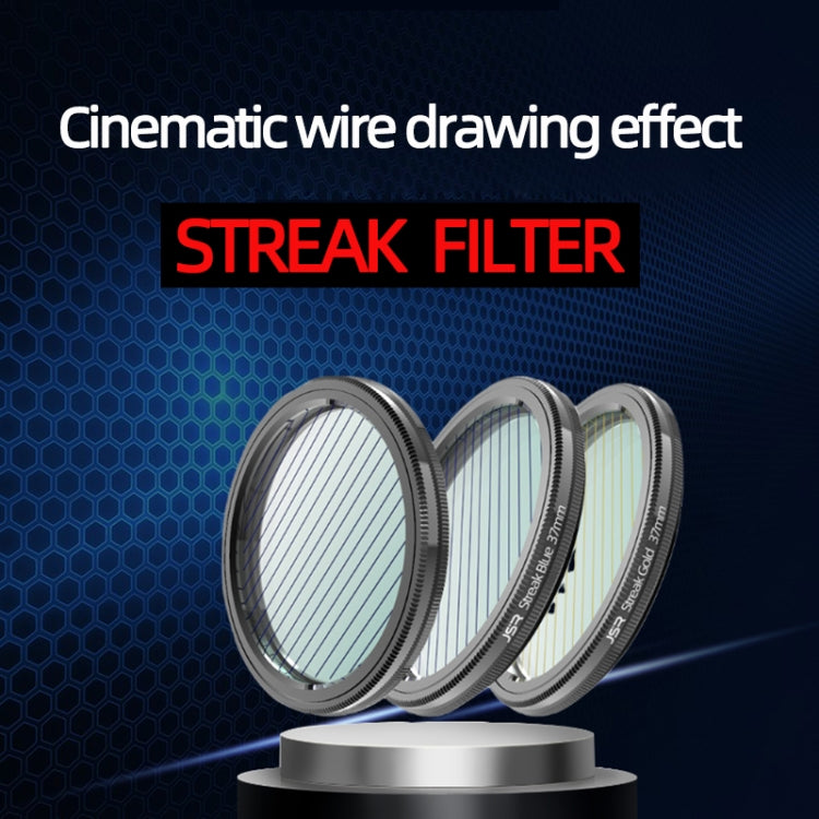 JSR Starlight Drawing Camera Lens Filter, Size:95mm(Streak Blue) Eurekaonline