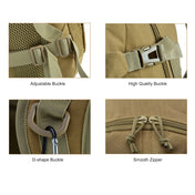 JUNSUNMAY J013 30L Travel Outdoor Molle Backpack Hiking Bag(Khaki) Eurekaonline