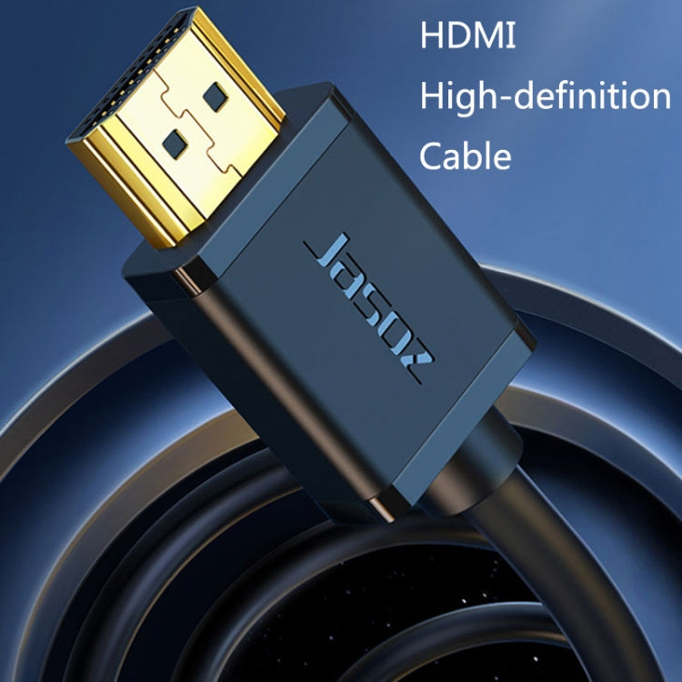 Jasoz HDMI High-Definition Projector Computer Video Cable Oxygen-Free Copper Core, Cable Length: 10m Eurekaonline