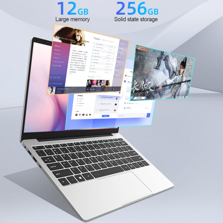 Jumper EZbook S5 Pro Laptop, 14.0 inch, 12GB+256GB, Windows 11 Intel Jasper Lake N5095 Quad Core, Support TF Card & Bluetooth & WiFi & HDMI Eurekaonline