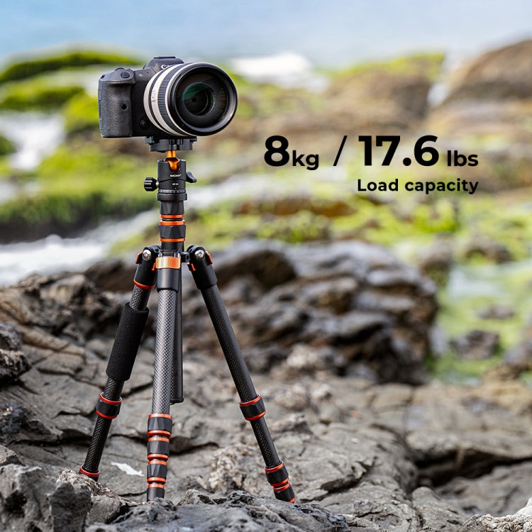 K&F CONCEPT KF09.077V3 Portable Carbon Fiber Camera Tripod Eurekaonline