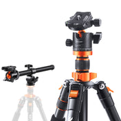 K&F CONCEPT KF09.087V4 Camera Tripods Aluminum Travel Vlog Tripod Monopod with 360 Degree Panorama Ball Head Eurekaonline