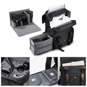 K&F CONCEPT KF13.092 Multifunctional Dual-layer Shockproof Waterproof Camera Backpack Travel Tripod Bag Eurekaonline