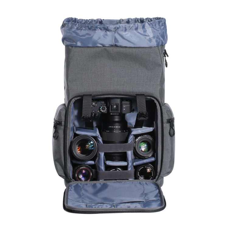 K&F CONCEPT KF13.098V1 Camera Backpack Bag with Laptop Compartment for Canon / Nikon / Camera Lens / Tripod Eurekaonline