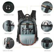 K&F CONCEPT KF13.119 Multifunctional Large Capacity Outdoor Travel Photography Backpack Eurekaonline