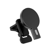 K07 15W Max Output Magnetic Car Air Outlet Bracket Wireless Charger(Black) Eurekaonline