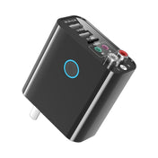 K16 2 in 1 3.5mm AUX + RAC Dual Output Plug-in Bluetooth 5.0 Audio Transmitter Receiver with Remote Control, CN Plug (Black) Eurekaonline