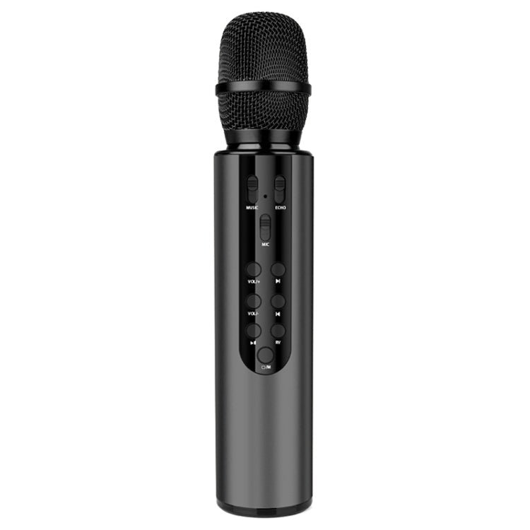 K3 Bluetooth 5.0 Karaoke Live Stereo Sound Wireless Bluetooth Condenser Microphone (Black) Eurekaonline