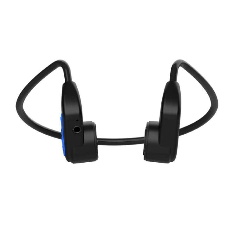 K3 Bone Conduction Bluetooth 5.0 Wireless Headphones Waterproof Headphones 16GB RAM(Blue) Eurekaonline