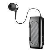 K56 Lavalier Noise Reduction Carbon Brazing Bluetooth Earphone(Black) Eurekaonline