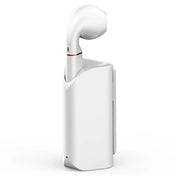 K60 Mini Business Wireless Bluetooth Earphone Car Driving Hands-free Headset with Mic(White) Eurekaonline