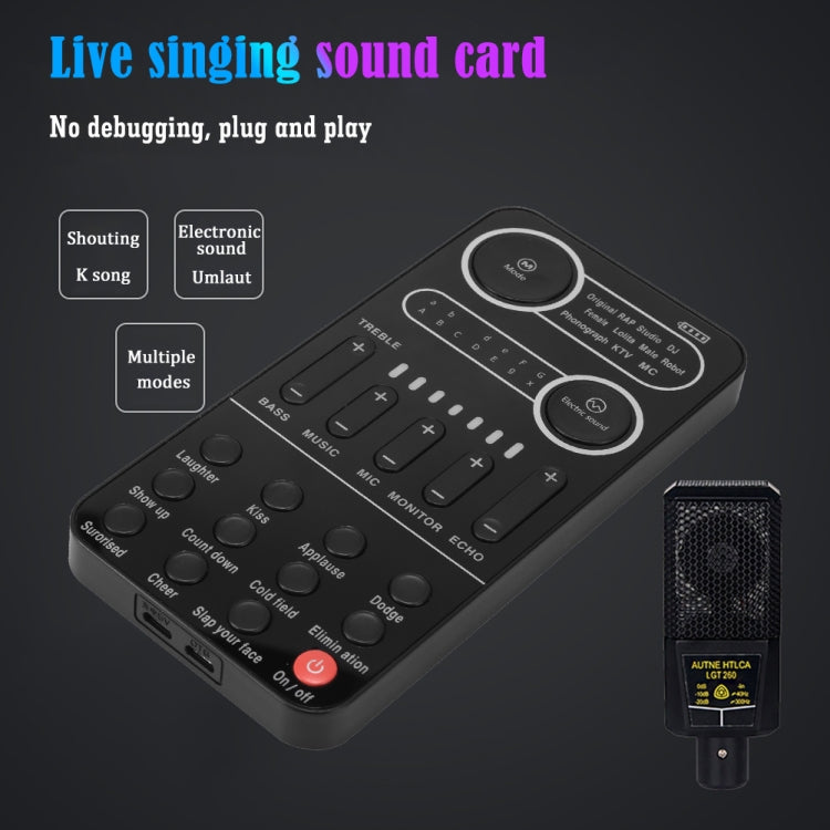 K9 Set Voice Changer Game Live Broadcast Mobile Computer Sound Card Eurekaonline