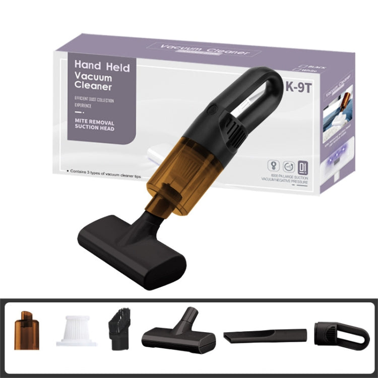 K9T 6W 3000 Pa Wireless Mite Removal Instrument Handheld Portable Vacuum Cleaner(Black) Eurekaonline