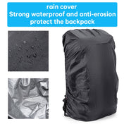 KAKA kaka2070 Oversized Version Men Oxford Cloth Waterproof Backpack Mountain Bag, Capacity: 50L(Blue) Eurekaonline