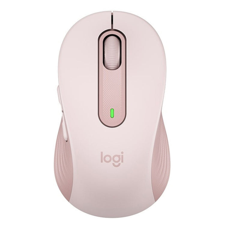 logitech m650 5-keys 2000 dpi wireless bluetooth silent mouse (pink)