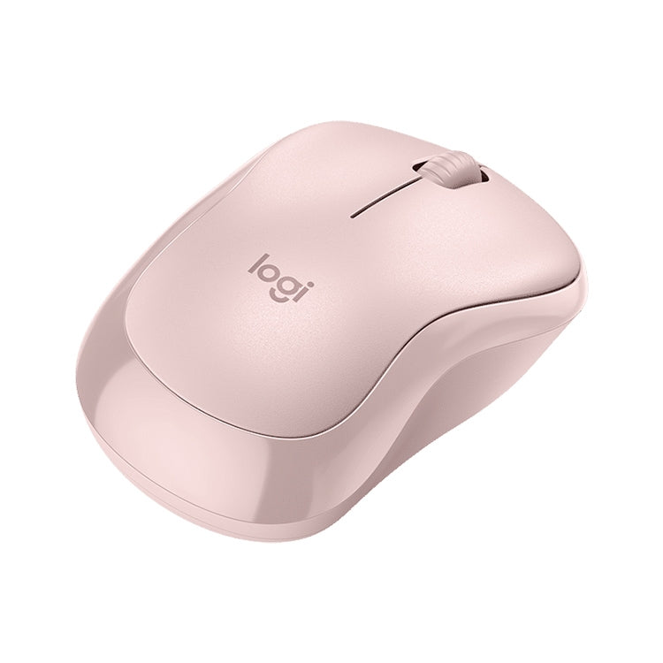 logitech m221 fashion silent wireless mouse(pink)