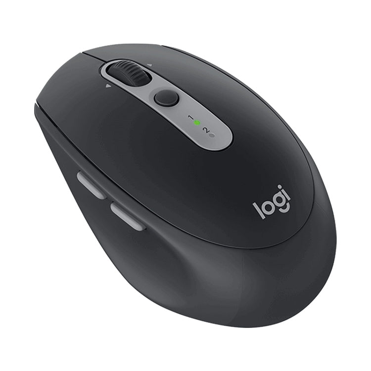 logitech m590 dual mode wireless bluetooth light sound mouse(black)