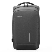 KINGSONS KS-3149 Laptop Backpack College Student Anti-Theft USB Shoulders Bag 13-inch (Dark Gray) Eurekaonline