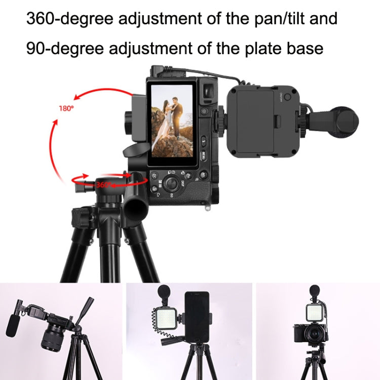 KIT-05LM Live Broadcast Video Shooting LED Light Tripod Kit Eurekaonline