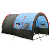 KLM-3017 Ultralarge 5-8 Person Double Layer Waterproof Group Camping Tunnel Tent Eurekaonline