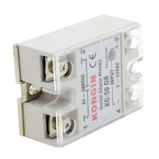 KONGIN KG-50DA AC 24-380V Solid State Relay for PID Temperature Controller, Input: DC 3-32V Eurekaonline