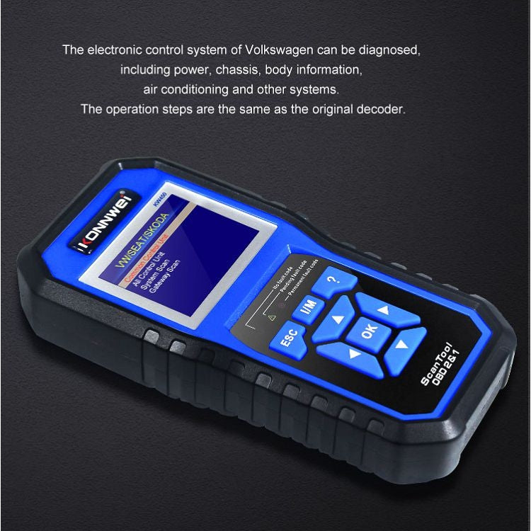 KONNWEI KW450 Car 2.8 inch TFT Color Screen Battery Tester Support 2 Languages / System  XP WIN7 WIN8 WIN10 Eurekaonline