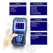 KONNWEI KW450 Car 2.8 inch TFT Color Screen Battery Tester Support 2 Languages / System  XP WIN7 WIN8 WIN10 Eurekaonline