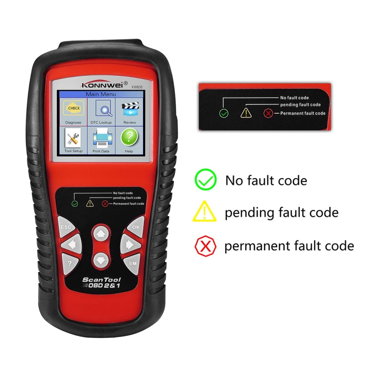  CAN Car Auto Diagnostic Scan Tools  Auto Scan Adapter Scan Tool  Supports 8 Languages and 6 Protocols (Can Also Detect Battery and Voltage, Only Detect 12V Gasoline Car) Eurekaonline