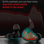 KZ AS10 Ten Unit Moving Iron In-ear HiFi Earphone without Microphone(Cyan) Eurekaonline