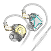KZ-ESX 12MM Dynamic Subwoofer Sports In-Ear HIFI Headphones,Length: 1.2m(With Microphone) Eurekaonline