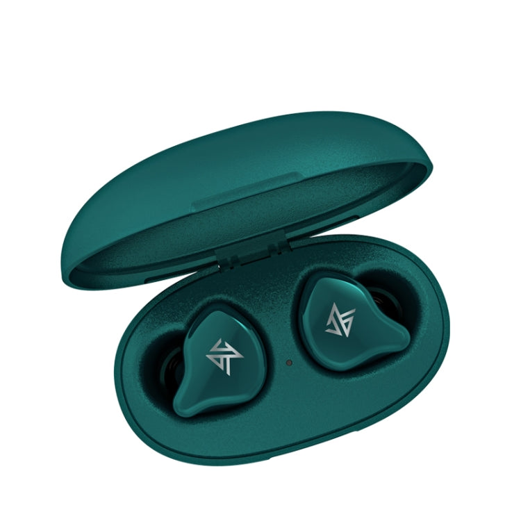 KZ S1 1DD+1BA Hybrid Technology Wireless Bluetooth 5.0 Stereo In-ear Sports Earphone with Microphone(Green) Eurekaonline