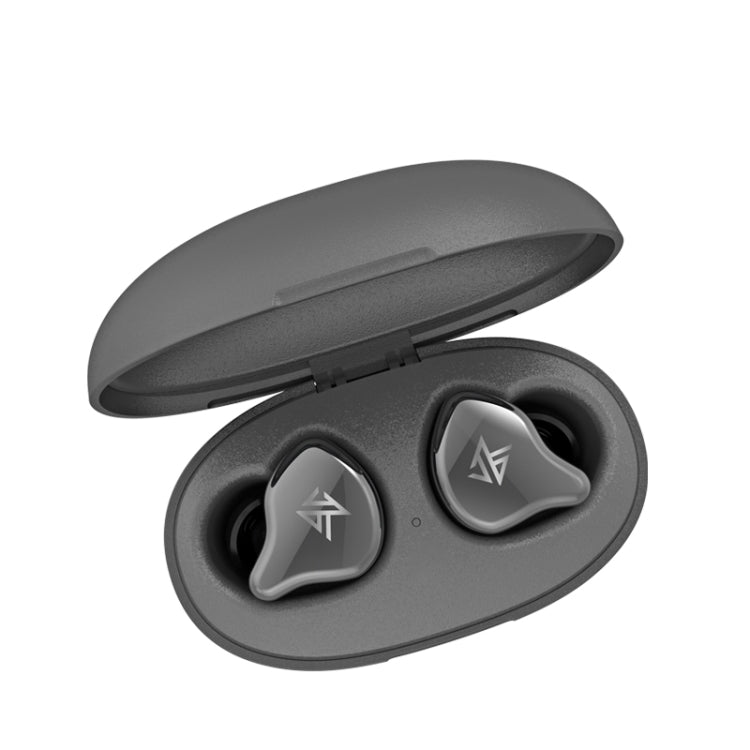 KZ S1 1DD+1BA Hybrid Technology Wireless Bluetooth 5.0 Stereo In-ear Sports Earphone with Microphone(Grey) Eurekaonline