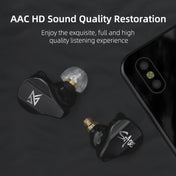 KZ SA08 Wireless Four-unit 5BA Balance Armature Bluetooth In-ear TWS Earphone(Black) Eurekaonline