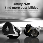 KZ Z3 Hybrid Technology 1DD+1BA Wireless Bluetooth 5.2 Sports Noise Reduction TWS In-ear Earphone(Black) Eurekaonline