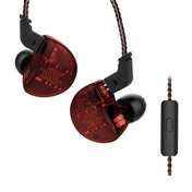 KZ ZS10 Ten Unit Circle Iron In-ear Mega Bass HiFi Earphone with Microphone (Red) Eurekaonline