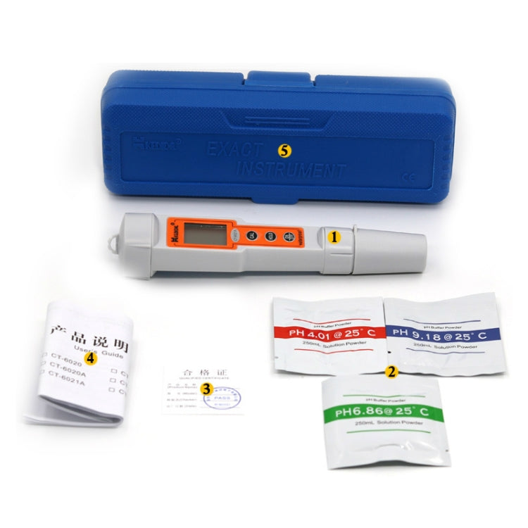 Kedida CT3030 Conductivity + Temp Meter Portable LCD Digital Water Testing Measurement Pen Eurekaonline