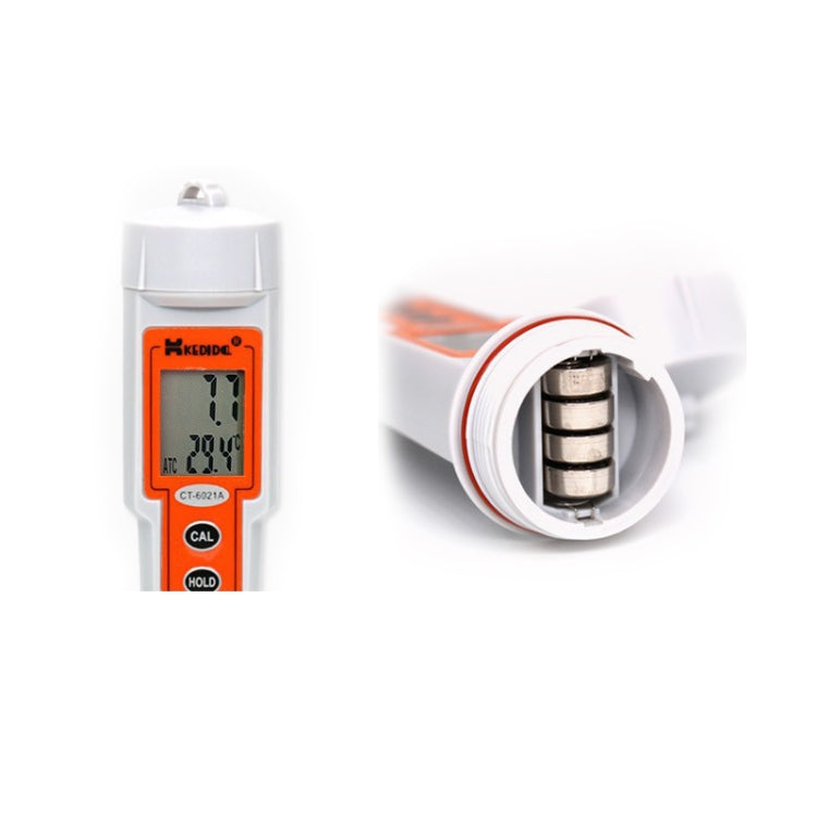 Kedida CT3030 Conductivity + Temp Meter Portable LCD Digital Water Testing Measurement Pen Eurekaonline