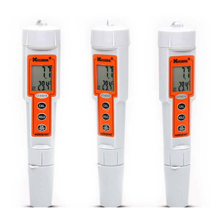 Kedida CT6021A PH + Temp Meter Portable LCD Digital Water Testing Measurement Pen Eurekaonline