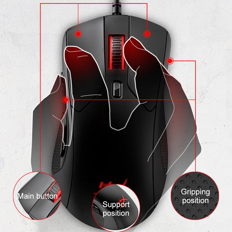 KingstonHyperX Pulsefire Raid HX-MC005B RGB 16000DPI Wired Mouse Eurekaonline