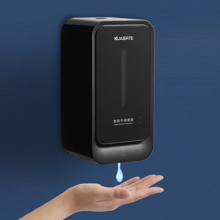 Kuaierte Automatic Induction Dripping Sterilizer Wall Mounted Soap Dispenser, Color: K4506 Black Eurekaonline