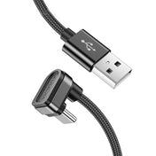 Kuulaa KL-X11 USB to Type-C Mobile Game Fast Charging Cable, Length: 2m (Black) Eurekaonline