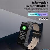 L890 1.14 inch TFT Color Screen Sports Bracelet with Bluetooth Headset, Support Call Reminder/Heart Rate Measurement/Blood Pressure Monitoring/Body Temperature Measurement(Blue) Eurekaonline