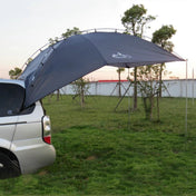 LADUTA Outdoor Self-Driving Tour Barbecue Camping Car Side Tent Car Tail Extension Tent Supplies(Painted Silver) Eurekaonline