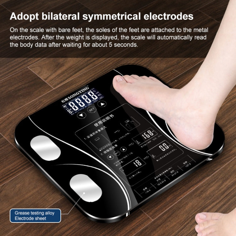 LCD Display Body Electronic Smart Weighing Scales Bathroom Scale Digit –  Eurekaonline