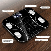 LCD Display Body Electronic Smart Weighing Scales Bathroom Scale Digital Human Weight Scales(Black) Eurekaonline