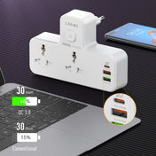 LDNIO SC2311 20W PD+QC 3.0 Multifunctional Home Fast Charging Socket with Night Light, Spec: EU Plug Eurekaonline