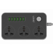 LDNIO SC3604 6 x USB Ports Multi-function Travel Home Office Socket, Cable Length: 2m, UK Plug Eurekaonline